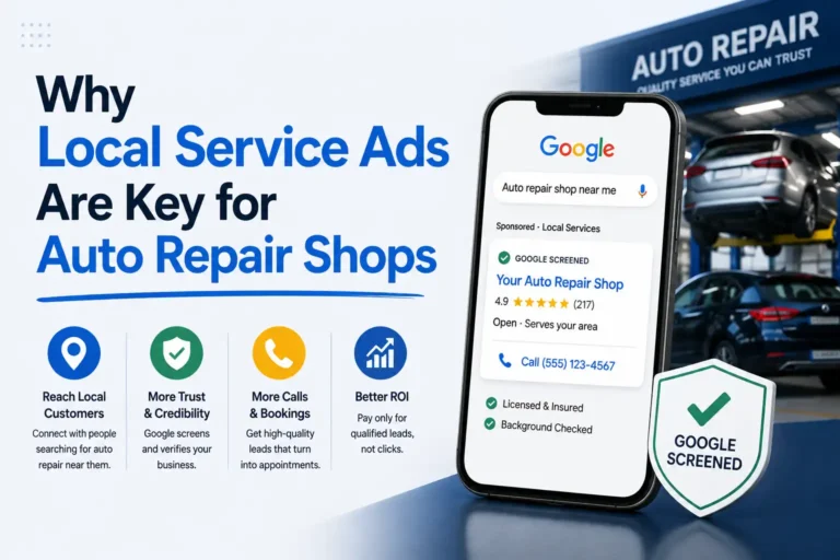 Why Local Service Ads Are Key for Auto Repair Shops