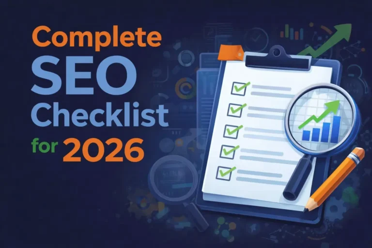Complete SEO Checklist to Boost Rankings and Traffic
