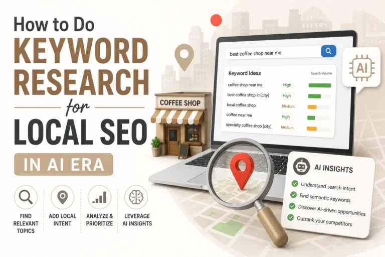  How to Do Keyword Research for Local SEO in AI Era 