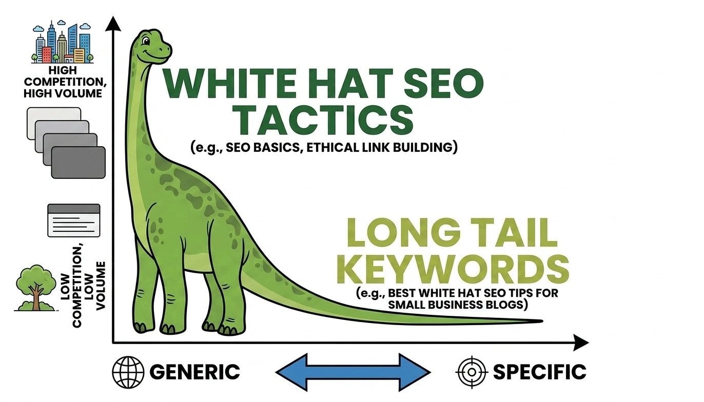 Long-tail local keywords