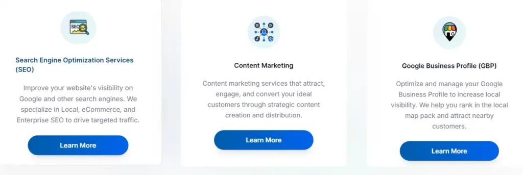 CTA internal links