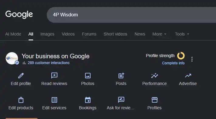 Google Business Profile (GBP) Optimization
