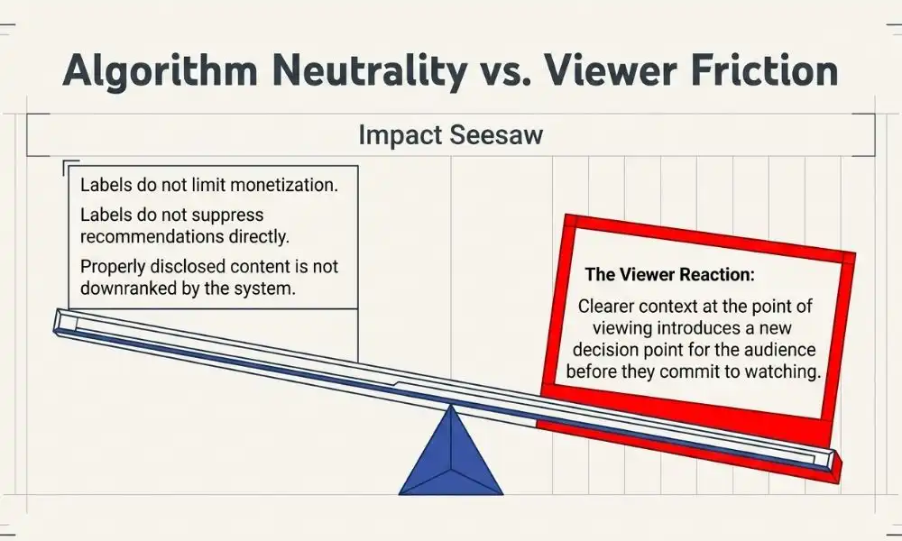 Will Youtube AI Labels Affect Video Ranking